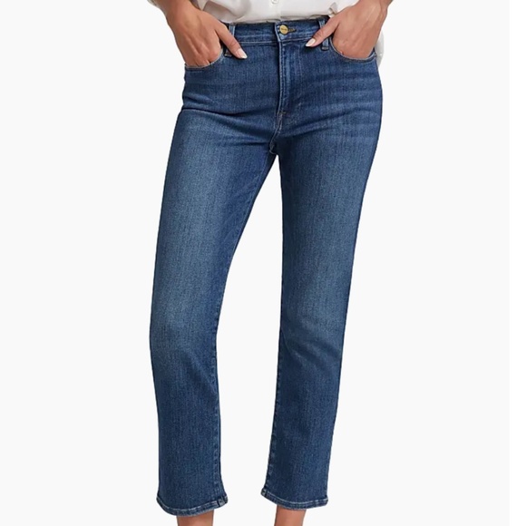 Frame Le High Straight Ankle Leg Jeans Size 28 - Picture 1 of 8